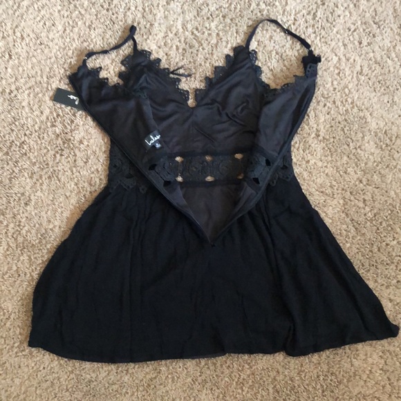 Lulus Mini Black Dress Medium - Picture 12 of 16